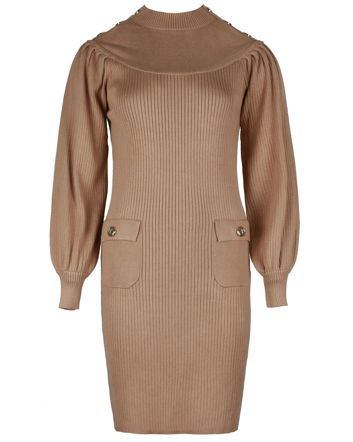 Genesis dress camel