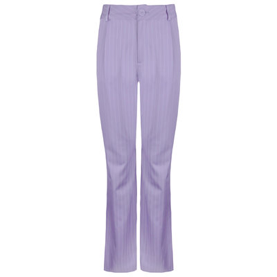 JAIMY Pinstripe pantalon lilac