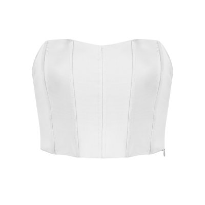 JAIMY Natalie corset top white