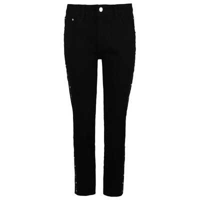 JAIMY Dallas diamond detail mom jeans