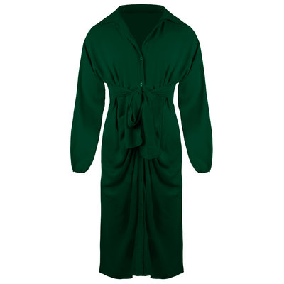 JAIMY Nalani maxi blouse dress emerald
