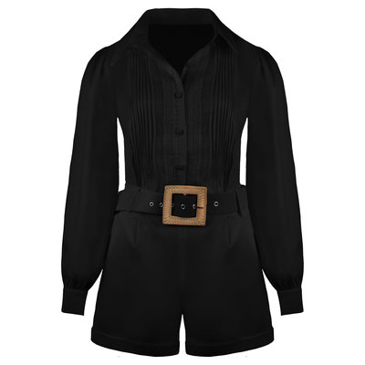 JAIMY Marceline belted set black