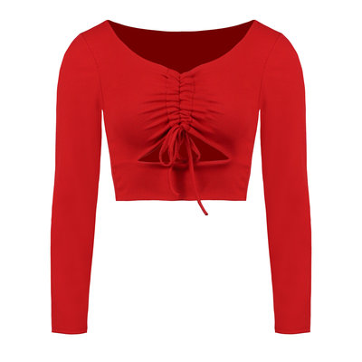 JAIMY Isabelle crop top red