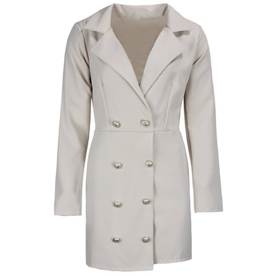 JAIMY Blazer playsuit beige