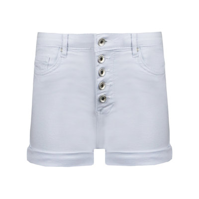 JAIMY Button up shorts white