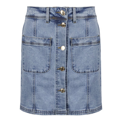 JAIMY Jamie button denim skirt