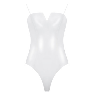 JAIMY Della leather body white