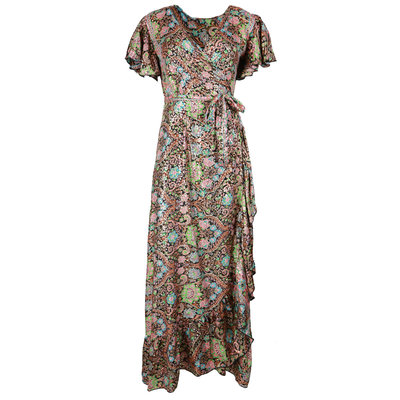 JAIMY Alyssa wrap dress pastel