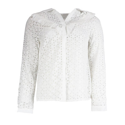 JAIMY Crochet blouse white