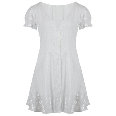 JAIMY Fiona dress white