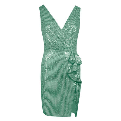 JAIMY Gabriella sequin dress mint