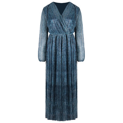 JAIMY Ocean sparkle maxi dress petrol
