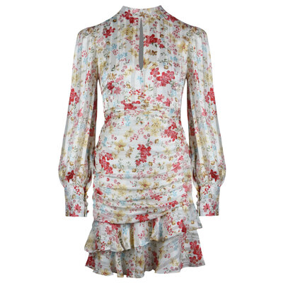 JAIMY Jessie printed dress white