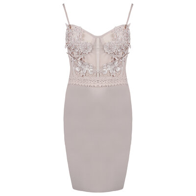 JAIMY Harmoni bandage dress beige