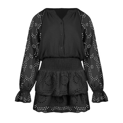 JAIMY Sloane crochet 2-piece set black