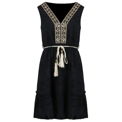 JAIMY Femm crochet dress black