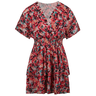 JAIMY Anne printed dress pink