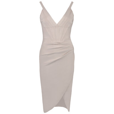 JAIMY Nalani bandage dress beige