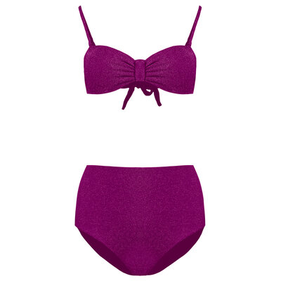 JAIMY Alena sparkle bikini magenta