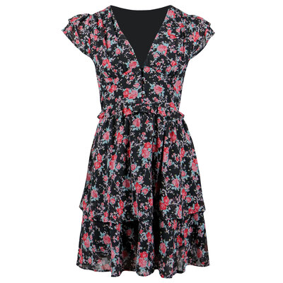 JAIMY Luz printed dress black