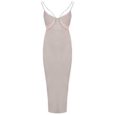 JAIMY Paulina bandage dress beige