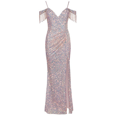 JAIMY Brittany sequin maxi dress