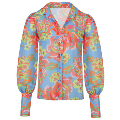 JAIMY Lisa printed blouse blue