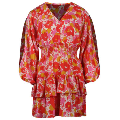 JAIMY Azariah printed dress pink