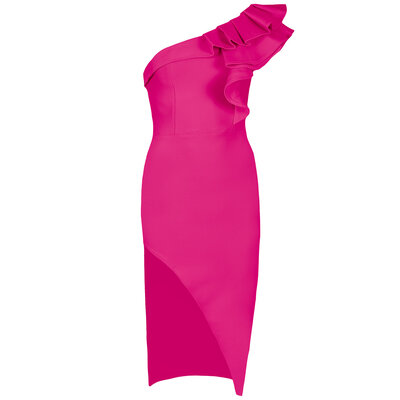 JAIMY Cielo bandage dress fuchsia