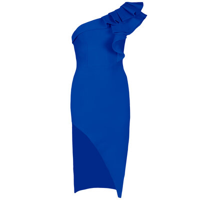 JAIMY Cielo bandage dress cobalt blue