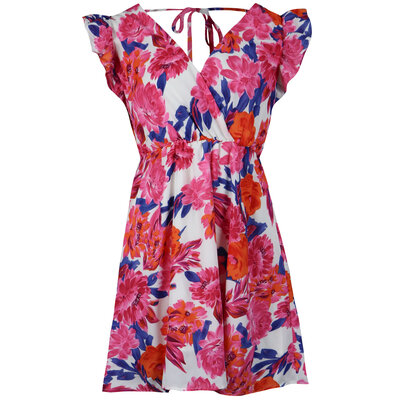 JAIMY Megan printed mini dress fuchsia