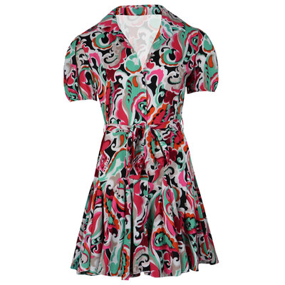 JAIMY Henley printed dress