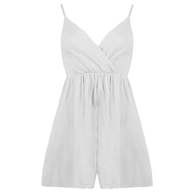 JAIMY Harlee playsuit white