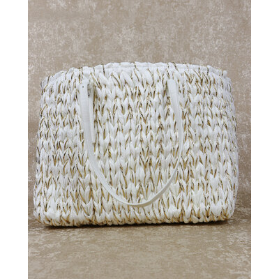 JAIMY Cheyenne shopper bag white