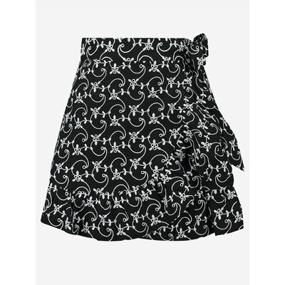 NIKKIE Ree skirt black/white