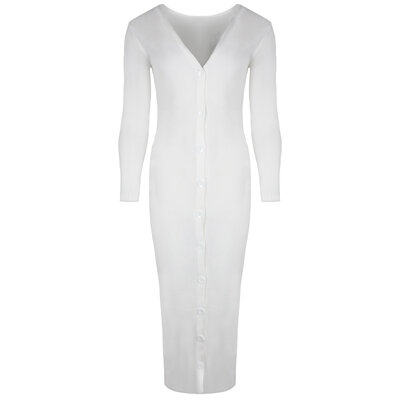 JAIMY Leah comfy dress white