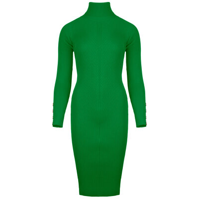 JAIMY Dream knitwear dress green