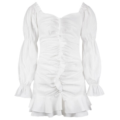 JAIMY Marisol linnen dress white