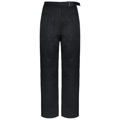 CALVIN KLEIN Logo belt high rise pants black