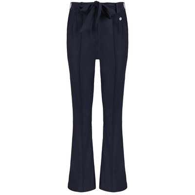 JAIMY Alice flared travel pants marine blue