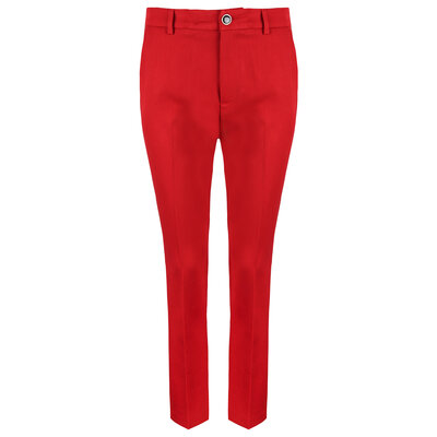 LIU JO Twill stretch pants feel rouge