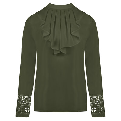 JAIMY Zuri blouse army green