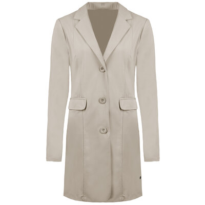 JAIMY Grace long travel blazer beige