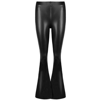 JAIMY Alora flared leather legging black