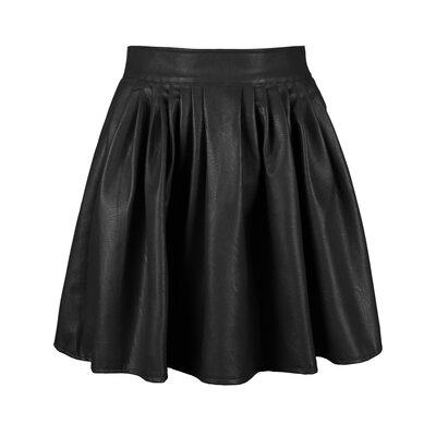 JAIMY Leather look skirt black