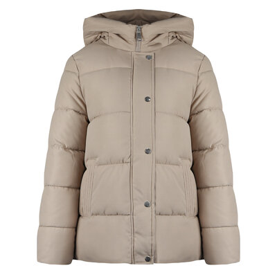 JAIMY Amy short puffer jacket nude