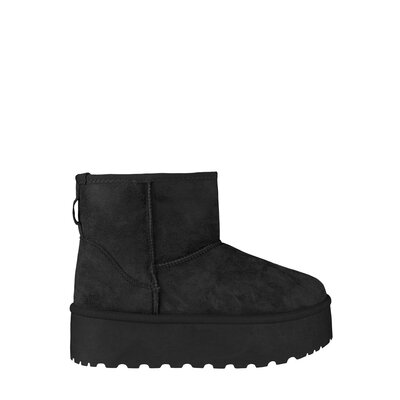 JAIMY Lacey suede boot black