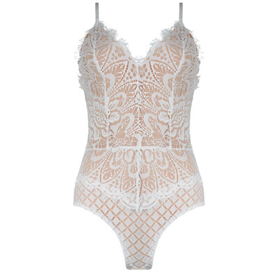 JAIMY Romantic body white/nude