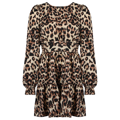 JAIMY Paige leopard printed dress