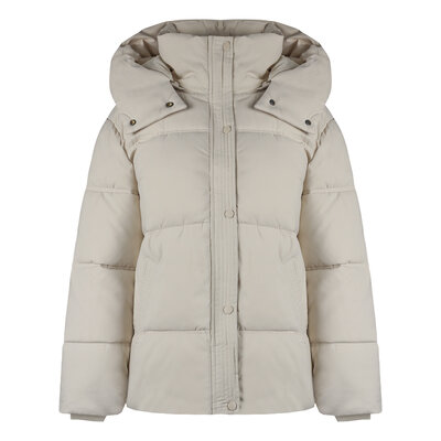 JAIMY Marina short puffer jacket creme